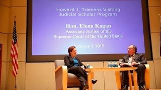 Northwestern Law Dean Hosts Q&A with the Hon. Elena Kagan