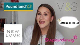 A RANDOM SHOPPING HAUL | Superdrug, newlook, M&S, Poundlands & Lemonade dolls 