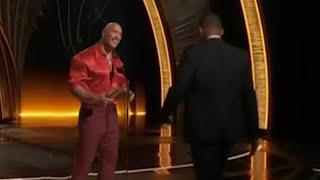 will smith slaps the rock