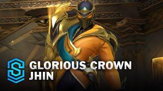 Glorious Crown Jhin Wild Rift Skin Spotlight