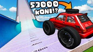 ️ SKOKI SUPERSAMOCHODAMI NA NOWEJ SKOCZNI!? | BeamNG Drive |