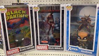 Miles morales Funko pop comic covers Target exclusive,wolverine,black panther