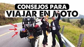 ¿Cómo VIAJAR en MOTO? Presupuestoy planeación