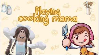 Playing Cooking Mama‍