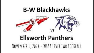 B-W vs Ellsworth Football