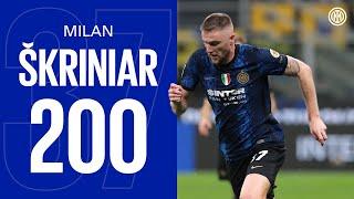 MILAN SKRINIAR | 200 TIMES INTER 