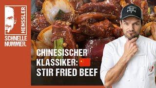 Schnelles Beef Stir Fry Rezept von Steffen Henssler