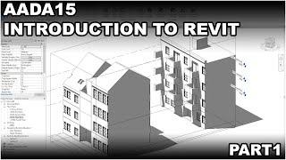 Revit for Beginners -  Full course - Part 1 (AADA15)