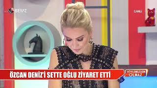 Özcan Deniz'i Sette Oğlu Ziyaret Etti | Magazin Gündemi