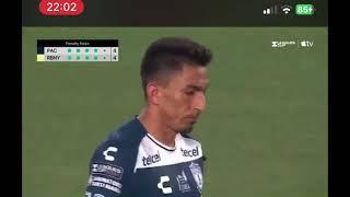 Angel Mena anotó el penal en la Leagues Cup con el Pachuca