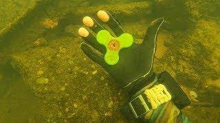 I Found a Fidget Spinner, 5 Phones and a Bike Underwater in the River! (Scuba Diving)