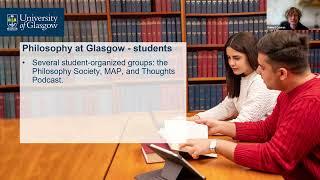 Why study philosophy at Glasgow?