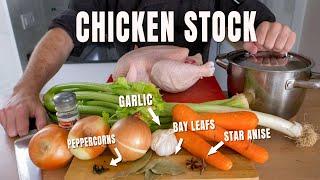 How to make Chicken Stock Like a Pro Chef!