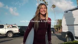 Rob Machado and Shea Sherman SURF SWAMIS REEF in Encinitas, California