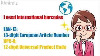 EAN13 & UPC-A barcodes