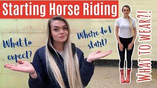 How To Start Horse Riding & Preparing For Your First Lesson | Beginner Series | Lilpetchannel