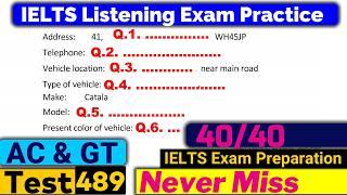 IELTS Listening Practice Test 2024 with Answers [Real Exam - 489 ]