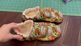 Stitch Upon A Time - Midnight Slippers tutorial