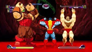 Marvel vs Capcom 2 Colossus, Zangief and Juggernaut