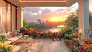  Tranquil Balcony Jazz Evening  Relaxing Jazz Music & Soft Jazz Music for Relaxation and Enjoyment