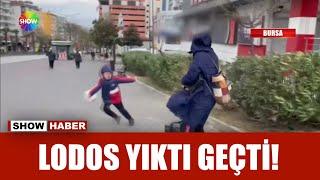 Lodos Marmara'yı savurdu!