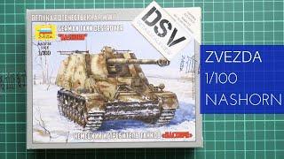 Zvezda 1/100 Nashorn (6291) Review