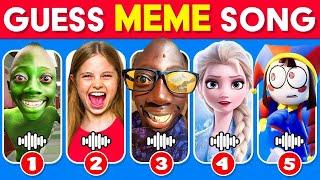 GUESS MEME & WHO'S SINGING | Lay Lay, King Ferran, Salish Matter, MrBeast, Elsa, Tenge Tenge Song