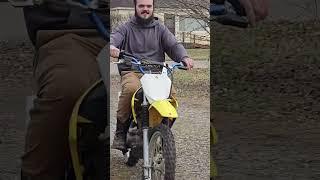 ripping around on the drz! #125cc #dirtbike #suzuki #bikelife #drz #brap #fyp #fypage