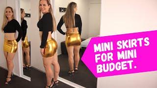 Mini Skirts for A Mini Budget #clothinghaul