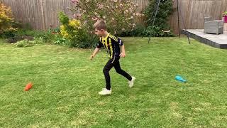 Football training drills that can be done in a garden