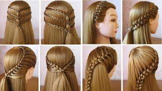 4 Diy hairstyle for teenage girls | cool hairstyles | Coiffures pour tous les jours facile a faire