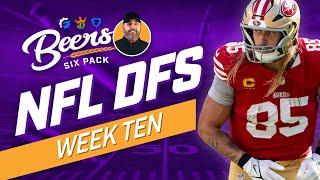 NFL Week 10 TOP DFS Picks & Stacks for DraftKings & FanDuel!