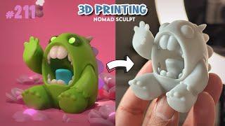 3D Printing from Nomad Sculpt! 