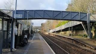 1A87| **CAPTAIN SMASH** at Ivybridge on Gwr 802110 with tones 06-12-19 (HD)