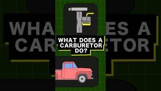 WHAT DOES A CARBURETOR DO? Explained In 10 Seconds #shorts #cars #automotive #supercars #engineering