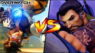 TRACER vs HANZO Gone... ABSOLUTELY RIGHT!? | Overwatch 2 Gameplay  #Overwatch2 #OW2