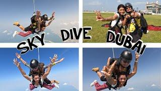 Sky dive in Dubai! How much does it cost? I cried!!! All details