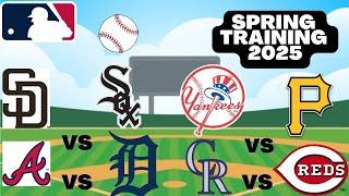 MLB Predictions Today! 03/11/25 FREE PICKS ! Spring Training 2025