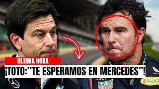 ¡BOMBA! Mercedes Anuncia a Checo Pérez: ¿Es Este Su Año?