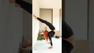 Working On My Contortion Backbend  #handstand #shorts