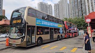 Hong Kong Bus KMB ATENU979 @ X42C 九龍巴士 Alexander Dennis Enviro500 MMC New Facelift 長亨 - 油塘