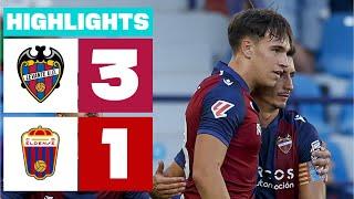 LEVANTE UD 3 - 1 CD ELDENSE | HIGHLIGHTS LALIGA HYPERMOTION