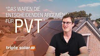 PVT-System von Triple Solar: Strom & Wärme für Ralfs Reihenhaus | Erfahrungsbericht