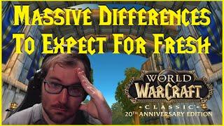 Classic WoW 20th: Massive Differences To Expect For Fresh