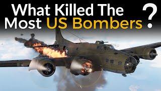 What Killed The Most US Bombers in WW2? German Fighters vs Flak