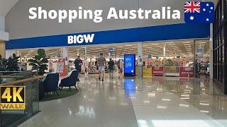 Big W Shopping Australia  4K Walk Supermarket Tour