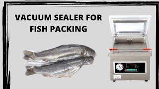 Vacuum sealer for fish | prevent fish food and increase shelf life with vacuum packing