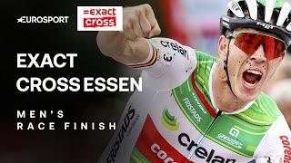 EVENTFUL LAST LAP!  | Men's Exact Cross Essen Race Finish | 2024-25 Cyclocross Season