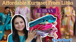 Libas Kurtaset Under Rs.1300 | Affordable Kurta Set With Dupatta | Stylingtipswithvagisha