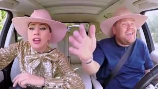 Lady gaga singing "Millions reasons"/ Carpool Karaoke!